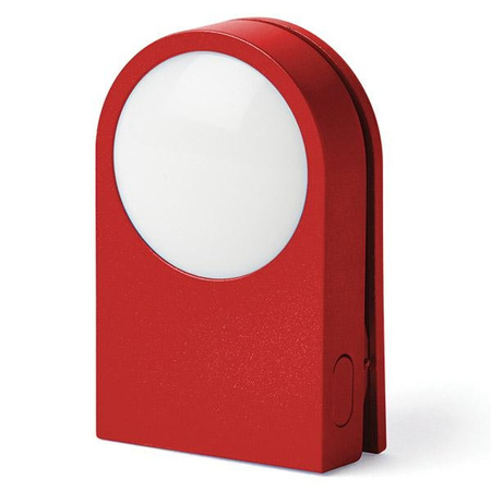 Lexon Lucie klips LEDczerwony/red LL121R