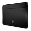 Guess Sleeve GUCS14PSATLK 13/14 &quot;black / black Saffiano Triangle Logo