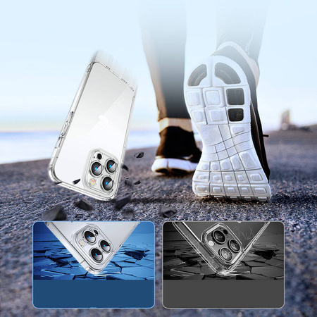Joyroom 14D Case etui do iPhone 14 Pro Max wytrzymały pokrowiec obudowa przezroczysty (JR-14D4)