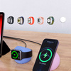 MagSafe Induktiver Ladegerät-Halter für iPhone und Apple Watch , Ladegerät-Ständer, Halter, Telefon-Ständer, Choetech Blau