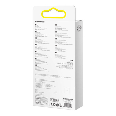 3in1 USB cable Baseus USB 3in1 Baseus Flash Series, USB-C + Micro + Lightning 66W, 1.2m (blue)