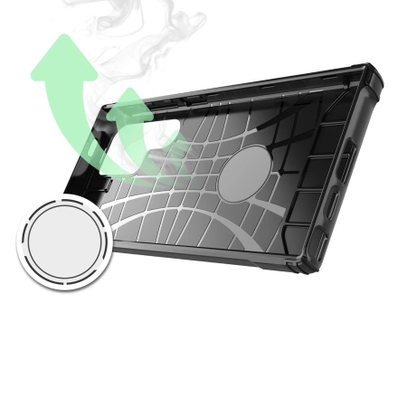 Hybrid Armor Samsung Galaxy S25 Ultra Black