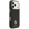 Guess Grained Strass Logo MagSafe case for iPhone 17 Pro - black
