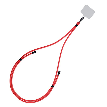 3MK EasyClip Red (black) Smycz do telefonu