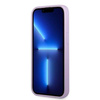 Original Case IPHONE 13 PRO Guess Hardcase Saffiano 4G Small Metal Logo purple