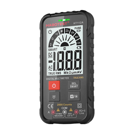 Cyfrowy multimetr uniwersalny Habotest HT112A True RMS