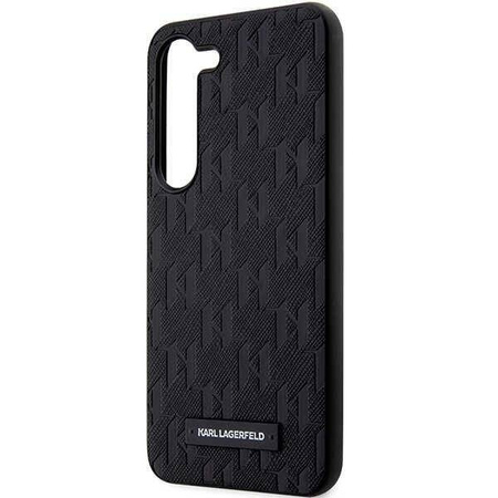Karl Lagerfeld KLHCS23MSAKLHPK S23+ S916 hardcase black/black Saffiano Mono Metal Logo