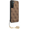 Guess 4G Charms Collection - Etui Samsung Galaxy S23 (brązowy)