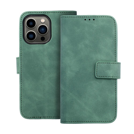 Kabura TENDER Book do IPHONE 13 MINI zielony