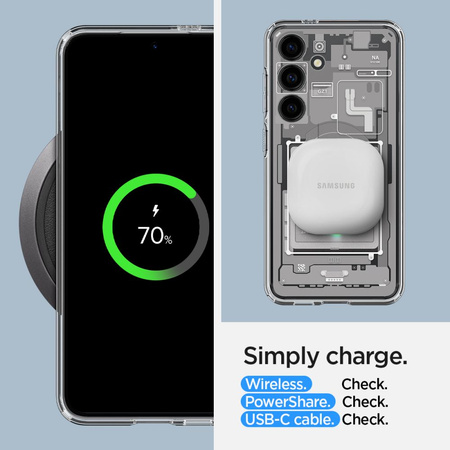 Spigen Ultra Hybrid Sam S24 S921 zero one white ACS07351