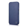iCarer CE Premium Leather Folio Case for iPhone 14 Pro Max Flip Magnetic MagSafe Blue (WMI14220716-BU)