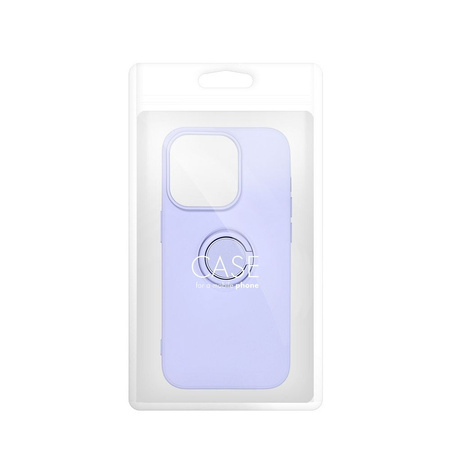 Futerał SILICONE RING do IPHONE 16e (SE 4 2025) fioletowy
