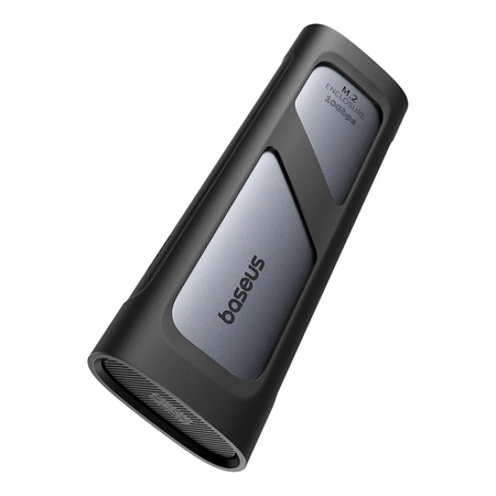 Baseus FlyJoy M.2 NVMe 10 Gb/s SSD-Schacht – Grau