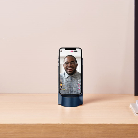 Lexon City Energy Pro Ładowarkaindukcyjna 10W z głośnikiem bluetooth ciemnoniebieski/dark blue LD145DB