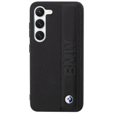 Koffer BMW BMHCS23M22RDPK S23+ S916 schwarz/schwarz Hartschalenkoffer Leder Struktur &amp; Streifen