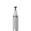 Baseus Golden Cudgel dwustronny pojemnościowy rysik disc stylus + żelopis długopis srebrny (ACPCL-0S)