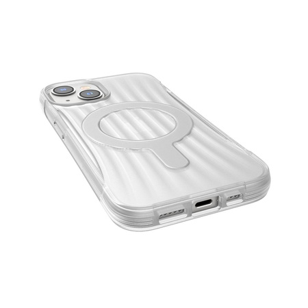 Raptic X-Doria Clutch Built Case etui iPhone 14 z MagSafe pokrowiec plecki przezroczysty