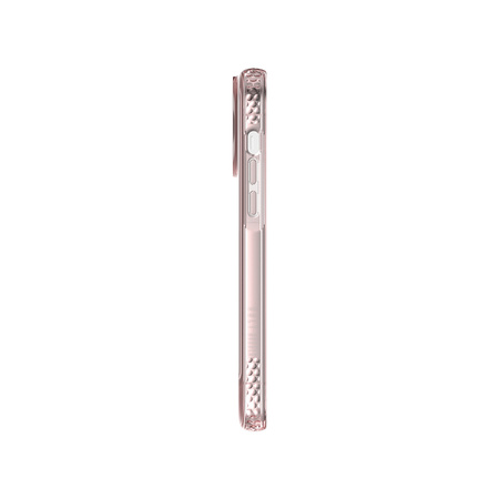 Ugly Rubber nakładka UMODEL do iPhone 15 Pro Max 6,7&quot; clear różowa