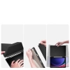 Dux Ducis Magi Hülle mit Stifthalter für Samsung Galaxy Tab S10 FE/S9/S9 FE - Schwarz