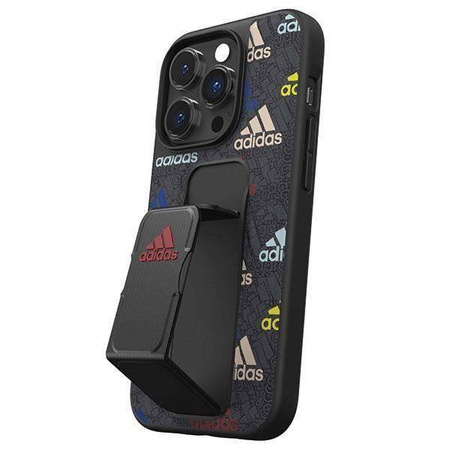 Adidas SP Grip Case iPhone 14 Pro black/black/coulourful 50251