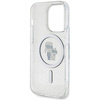 Karl Lagerfeld Karl&amp;Choupette Glitter MagSafe case for iPhone 15 Pro - transparent