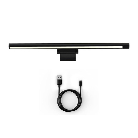 Lampa na monitor Baseus I-Wok Pro, z klipsem i ściemniaczem (czarna)