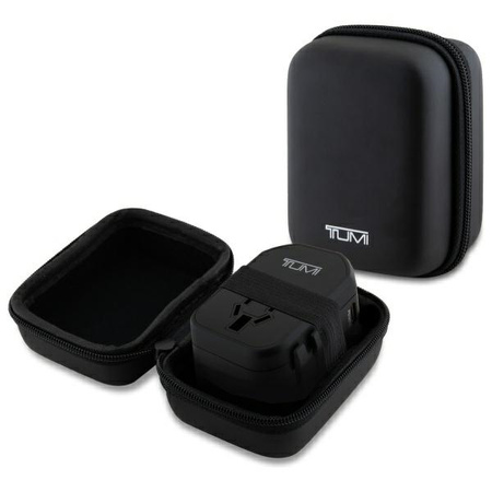 TUMI TUTA20WMSLK Travel Adapter 20W       USB-C / 2xUSB-A czarny/black