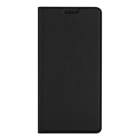 Dux Ducis Skin Pro Case for Samsung Galaxy S25 Edge with Flip and Card Slot - Black