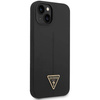 Guess Silicone Triangle Logo - Etui iPhone 14 Plus (czarny)