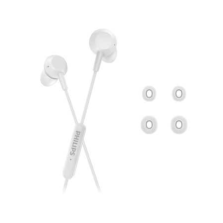 SŁUCHAWKI DOUSZNE PRZEWODOWE PHILIPS Phil-TAE5008WT/00 BIAŁE