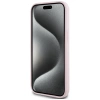 Karl Lagerfeld Silicone Karl&amp;Choupette MagSafe iPhone 15 Plus Case - Pink