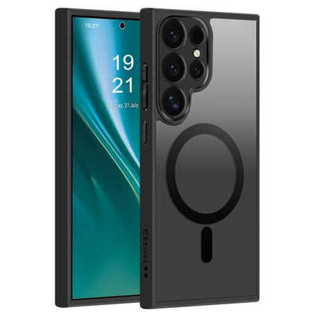 Nakładka Etteri Matt Mag do Samsung Galaxy S24 Ultra czarna