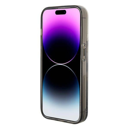 Karl Lagerfeld nakładka do iPhone 15 6,1&quot; KLHCP15SLKCNSK KARL HC LIQ. GLITTER C transparentna