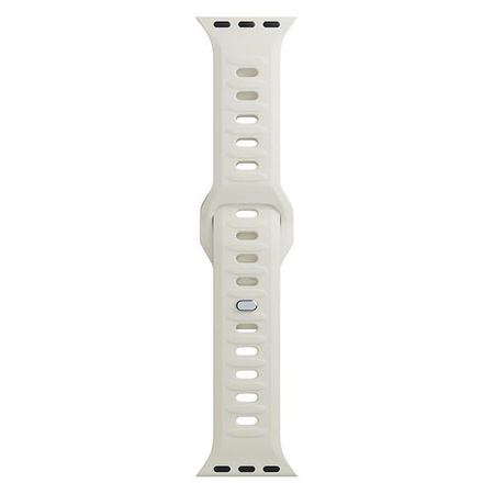 3MK Silicone Watch Strap beżowy/beige dla Apple Watch 38/40/41mm