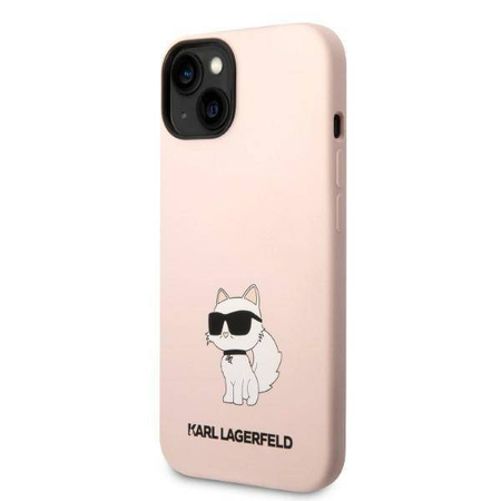 Karl Lagerfeld Silicone NFT Choupette - Etui iPhone 14 Plus (różowy)
