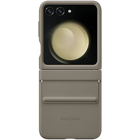 Öko-Lederhülle für Samsung Galaxy Z Flip 5 – braun