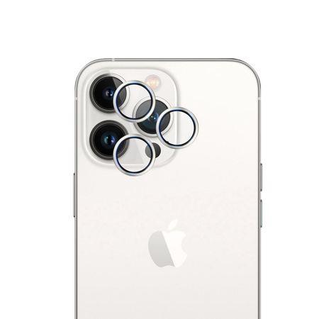 Apple iPhone 13 Pro/13 Pro Max - HARDY Lens Protection Pro Silver