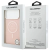 Karl Lagerfeld IML Karl RSG Logo MagSafe Case for iPhone 17 Pro Max - Pink