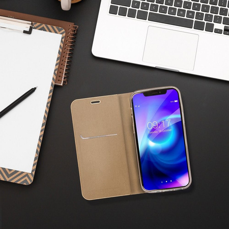 Kabura LUNA Book Gold do SAMSUNG S20 FE / S20 FE 5G złoty