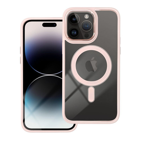 Futerał COLOR EDGE MAG COVER kompatybilny z MagSafe do IPHONE 17 Air różowy