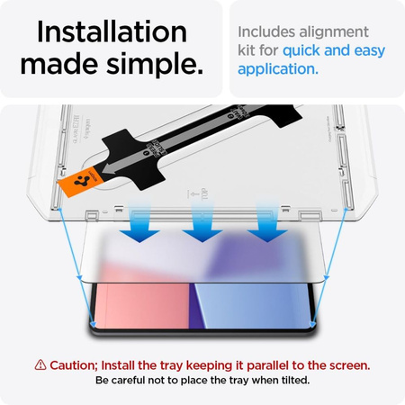 Spigen Glas.tR EZ Fit tempered glass for iPad Pro 13.7&#39;&#39; 2024