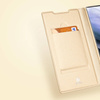 Dux Ducis Skin Pro Bookcase type case for Samsung Galaxy S22 Ultra golden