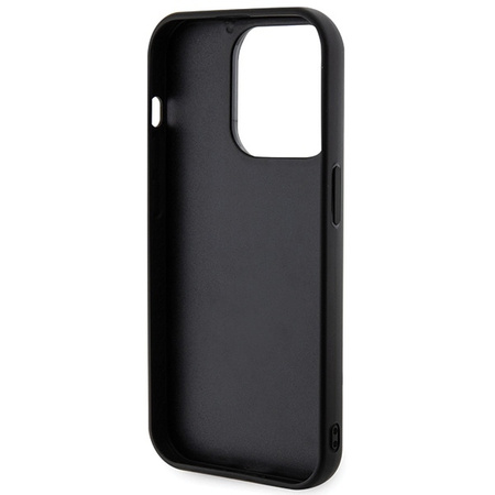 Karl Lagerfeld nakładka do iPhone 15 Pro Max 6,7" KLHCP15X3DMBKCK czarna HC 3D Logo Glitter