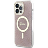 Guess GUHMP14XH4STP iPhone 14 Pro Max 6.7" różowy/pink hardcase 4G MagSafe