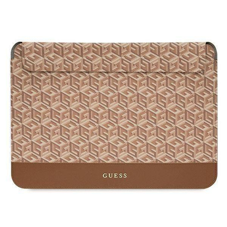Guess Sleeve GUCS16HGCFSEW 16&quot; braun/braune GCube Stripes