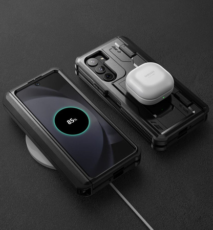 Case SAMSUNG GALAXY Z FOLD 5 Tech-Protect Kevlar Pro black