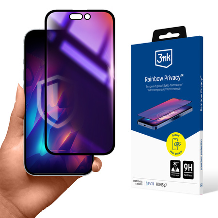 3MK Rainbow Privacy iPhone 14 Pro