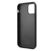 Karl Lagerfeld Double Layers Tempered Glass Glitter Signature Case -  Etui iPhone 11 Pro (czerwony)