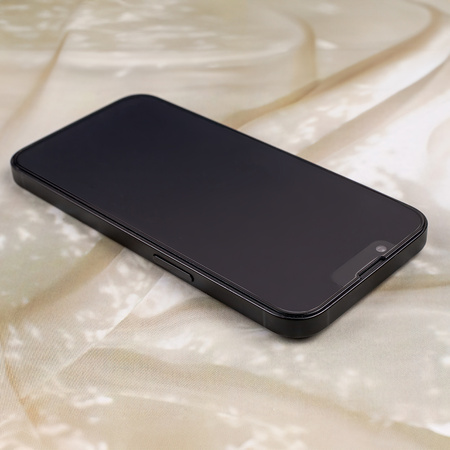 Szkło hartowane 6D matowe do Samsung Galaxy S24 Ultra czarna ramka