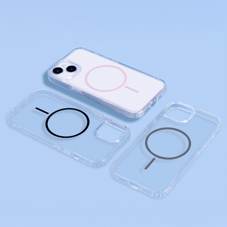 Nakładka Anti Shock Thin Mag do iPhone 14 Pro 6,1" różowa